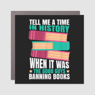 Banned Books Quote  Car Magnet