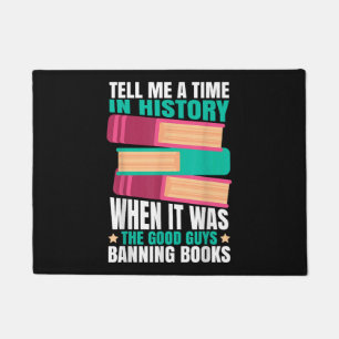 Banned Books Quote Doormat