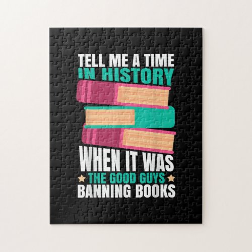 Banned Books Quote Jigsaw Puzzle
