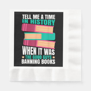 Banned Books Quote Napkins