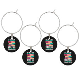 Banned Books Quote  Wine Charm