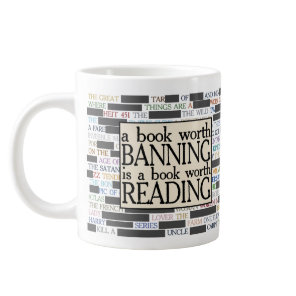 Banned Books | Reading | Giant Coffee Mug