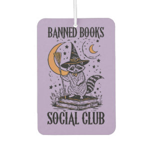 Banned Books Social Club Air Freshener