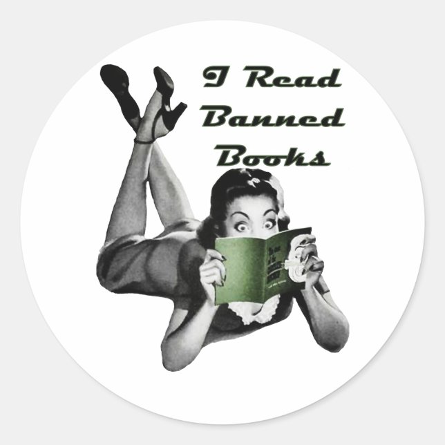 Banned Books Sticker (Front)