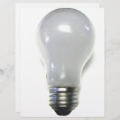 Banned Incandescent Light Bulb (Front/Back)