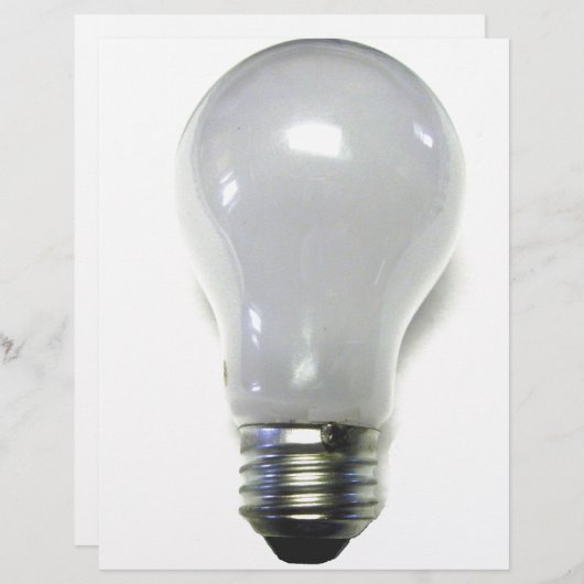 Banned Incandescent Light Bulb (Front/Back)