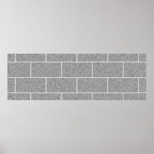 Banner background texture brick poster