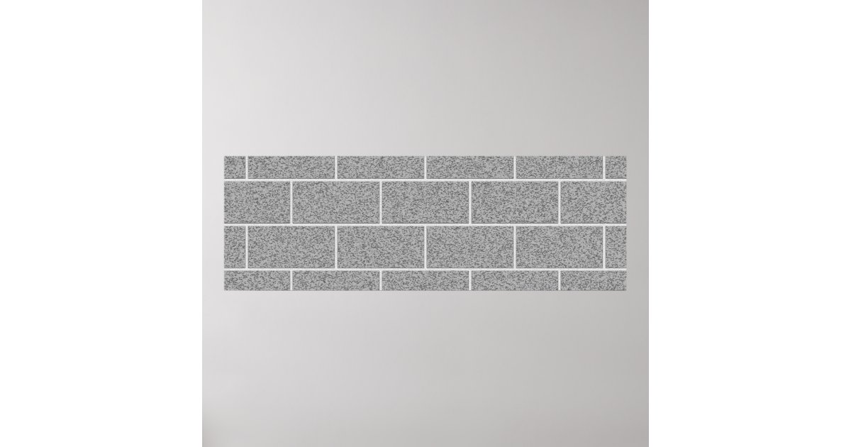 Banner background texture brick poster