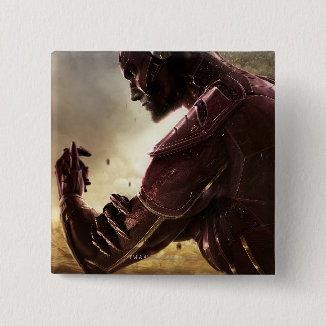 Banner: Batman, Flash Button (Front)