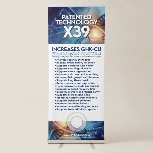 Banner - Copper Peptide (Front)