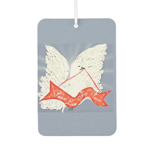 Banner Dove Air Freshener (Front)