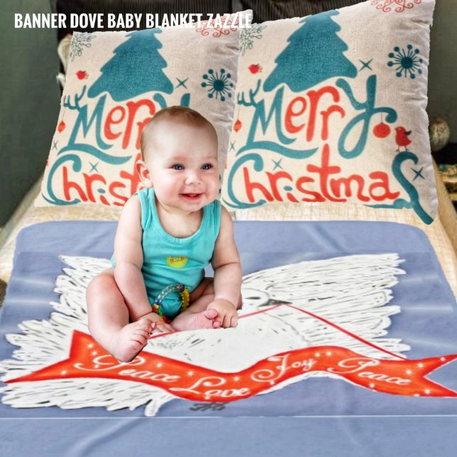 Banner Dove Baby Blanket (Creator Uploaded)