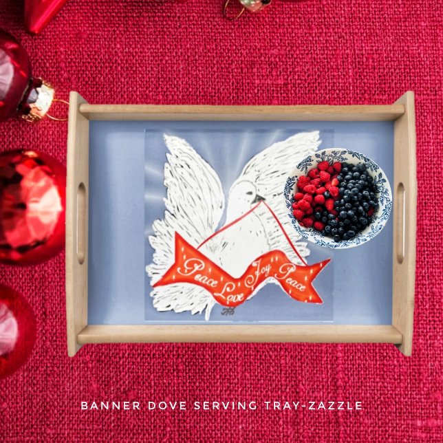 Banner Dove Serving Tray (Creator Uploaded)