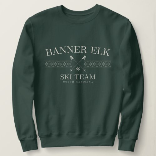 Banner Elk Ski Team North Carolina Sweatshirt