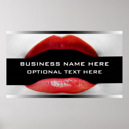 Banner For Cometic Business Poster