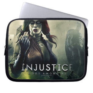 Banner: Grundy, Harley, Batman Laptop Sleeve