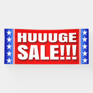 BANNER HUGE SALE - 2.5'x6'