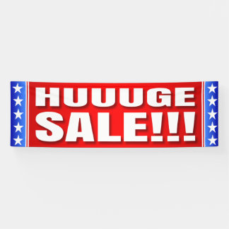 BANNER HUGE SALE - 2.5'x8'