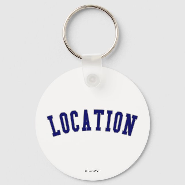 Banner Keychain (Front)