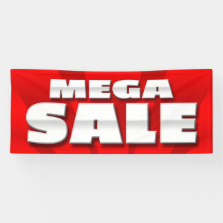 BANNER MEGA SALE - 2.5'x6'