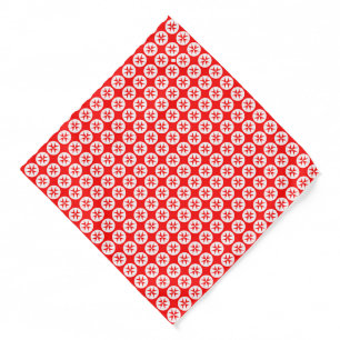 Banner of Navy Tuscany Medici Octagon Red Cross Bandana