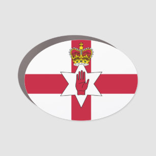 Banner of Northern Ireland Car Magnet