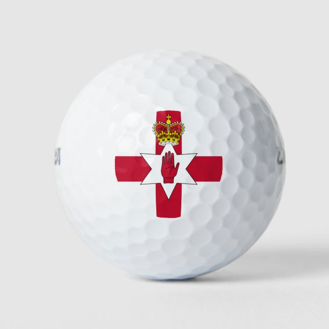 Banner of Northern Ireland Golf Balls (Front)