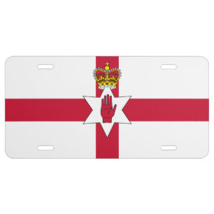 Banner of Northern Ireland License Plate