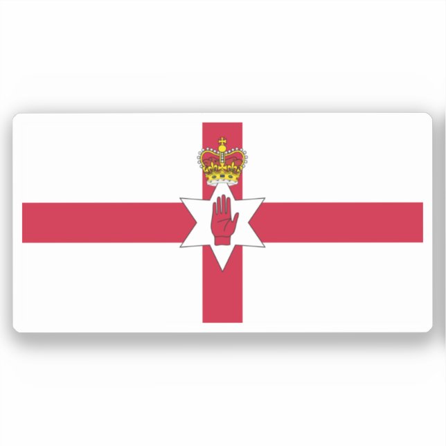 Banner of Northern Ireland Sticker (Front)