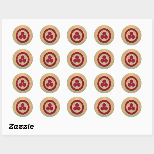Banner of Peace by Nicholas Roerich Classic Round Sticker (Sheet)