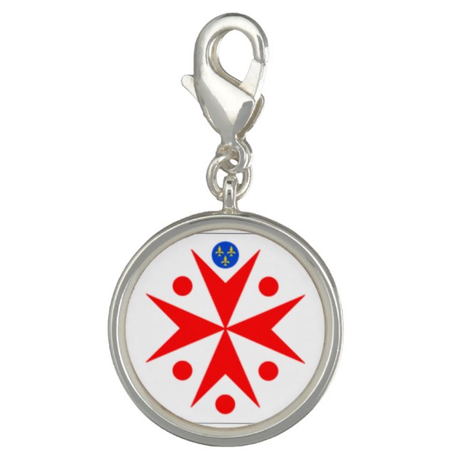 Banner of the Navy Tuscany Medici Charm (Front)