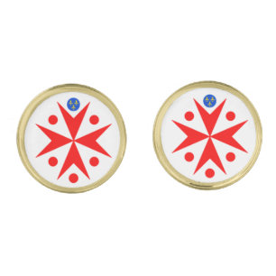 Banner of the Navy Tuscany Medici Cufflinks