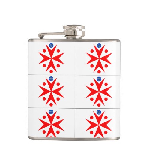 Banner of the Navy Tuscany Medici Hip Flask