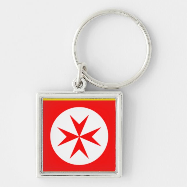 Banner of the Navy Tuscany Medici Keychain (Front)
