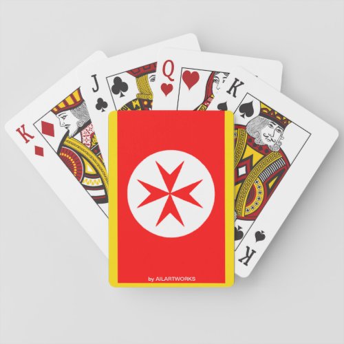 Banner of the Navy Tuscany Medici Poker Cards