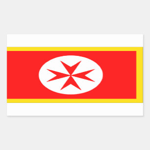 Banner of the Navy Tuscany Medici Rectangular Sticker