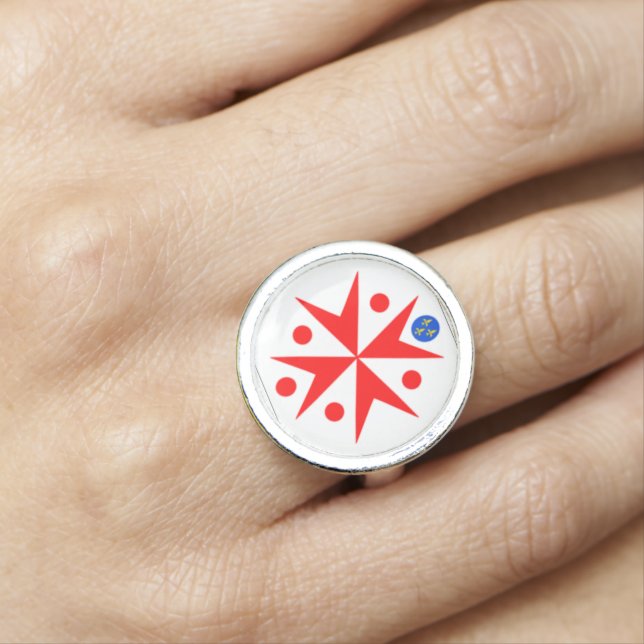 Banner of the Navy Tuscany Medici Ring (In Situ)