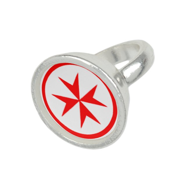 Banner of the Navy Tuscany Medici Ring (Top)