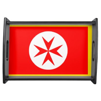 Banner Of The Navy Tuscany Medici Serving Tray by AiLartworks at Zazzle
