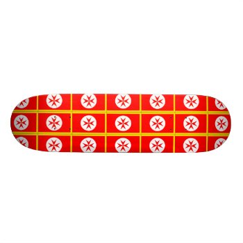 Banner Of The Navy Tuscany Medici Skateboard by AiLartworks at Zazzle