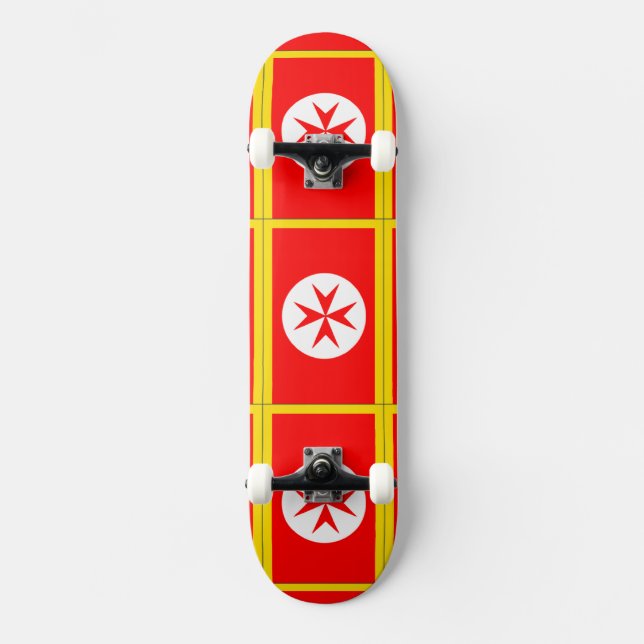 Banner of the Navy Tuscany Medici Skateboard Deck (Front)