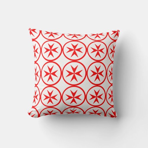 Banner of the Navy Tuscany Medici Throw Pillow