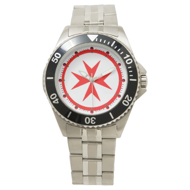 Banner of the Navy Tuscany Medici Watch (Front)