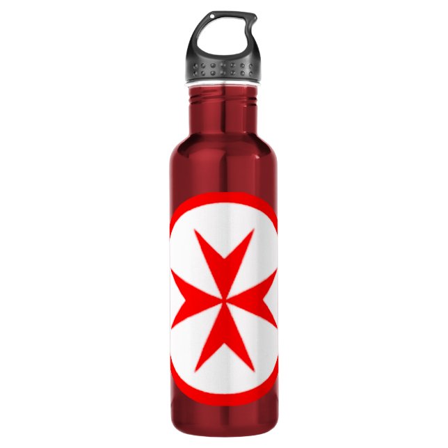 Banner of the Navy Tuscany Medici Water Bottle (Front)