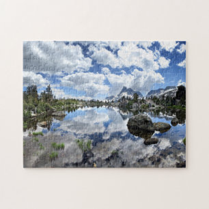 Banner Peak near Island Pass - John Muir Trail Jigsaw Puzzle