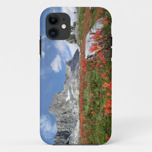 Banner Peak Wildflowers - Ansel Adams Wilderness iPhone 11 Case
