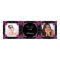 Banner Photo 00th Birthday Party Pink Black