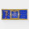 Banner Prince is on his way Blue Gold Ethnic
