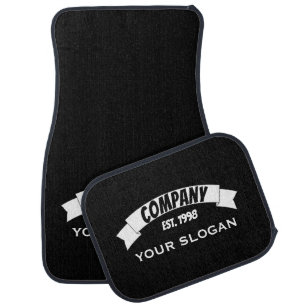 Banner Ribbon, Company Name Car Floor Mat