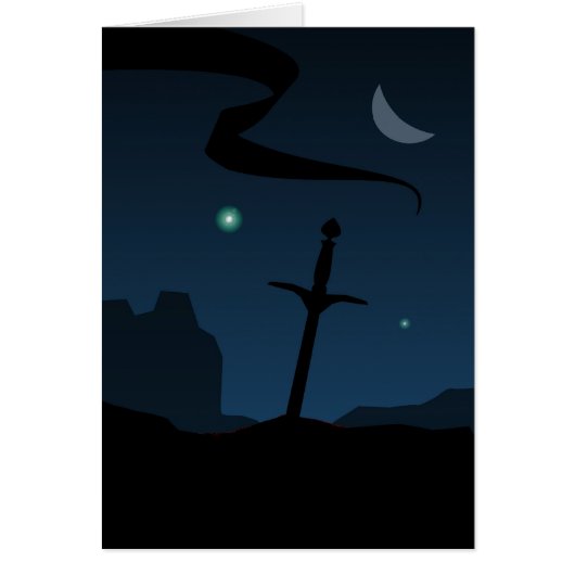 Banner sword (card) (Front)